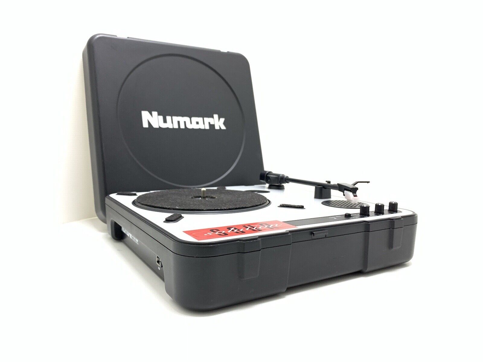NUMARK PT-01 USB Turntable Belt Drive Portable 3 Speed Vintage Work Good Look