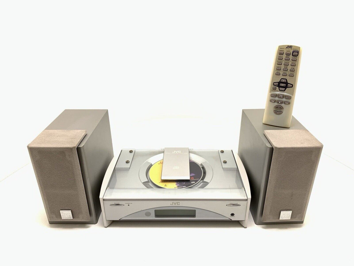 Componet Player JVC FS-SD5 Vintage CD Player Mini Componet System Remote Control WORK ...