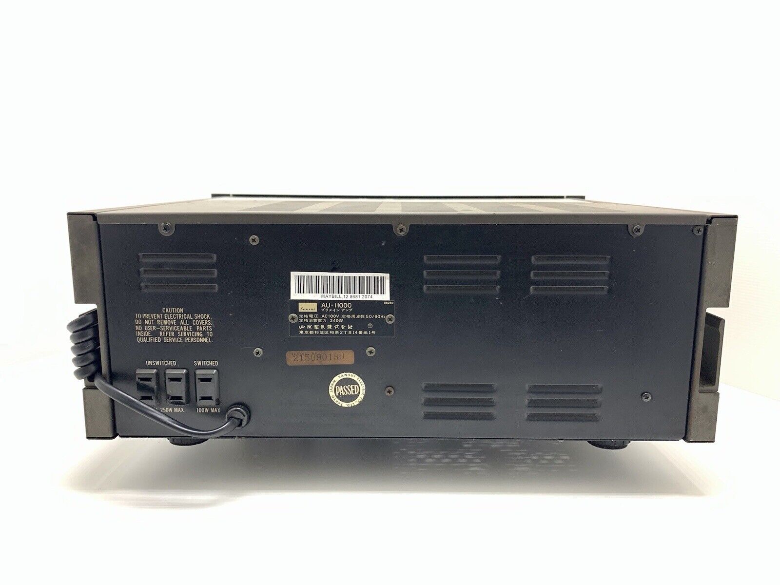 SANSUI AU 11000 RARE Integrated Stereo Amplifier 220W RMS Vintage