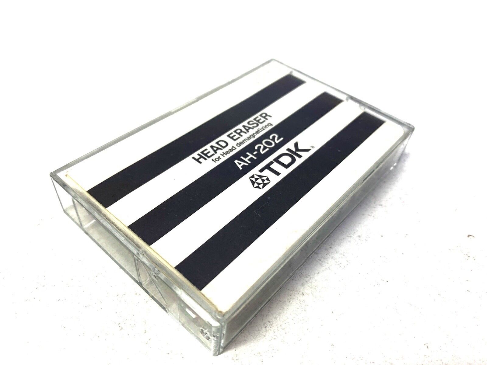 TDK AH-202 Head Eraser K7 Tape Cassette Vintage Very RARE Work Perfect Like New