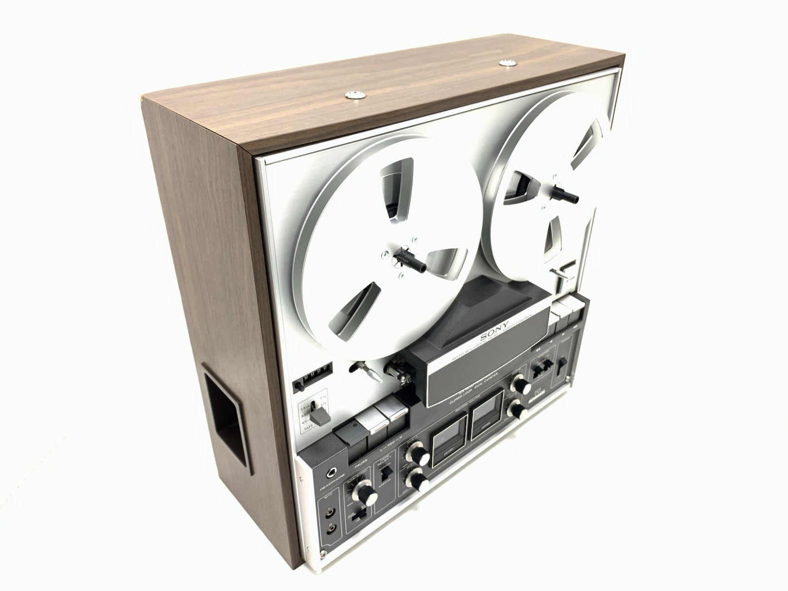 SONY TC 440 Open Reel 4 Track 7" Tape 3 Head Auto Reverse Vintage WORK Good Look