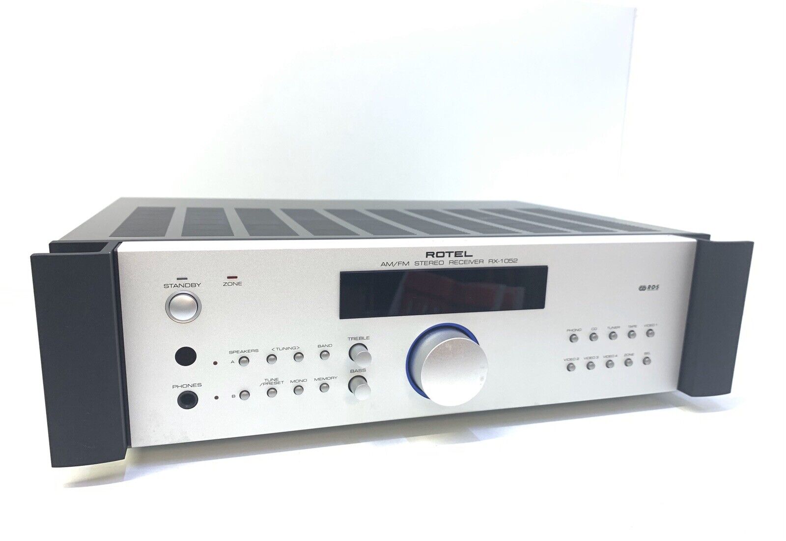 ROTEL RX-1052 Stereo AV Receiver 200 W RMS Vintage 2005 Remote Perfect LlKE NEW