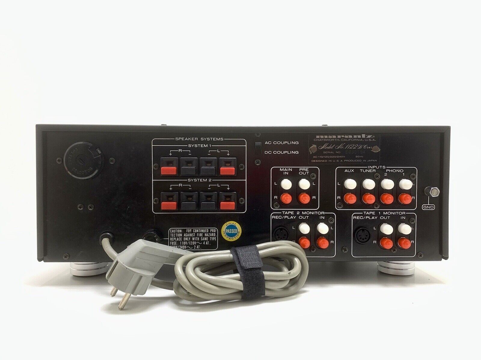 Amplificateur Marantz 1122DC - Garanti 1AN Amplificateur Marantz 1122DC - Garanti 1AN