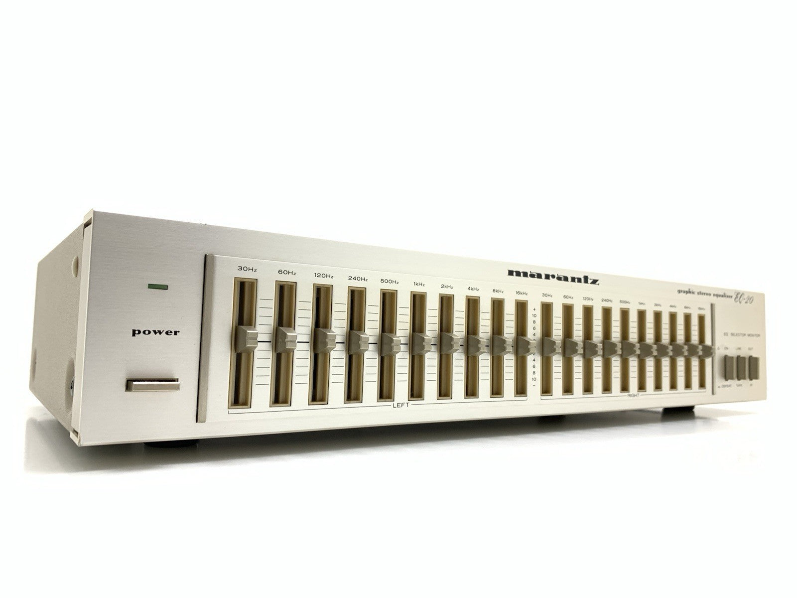 MARANTZ EQ 20 Stereo Graphic Equalizer Vintage 1980 High End WORK Good Look