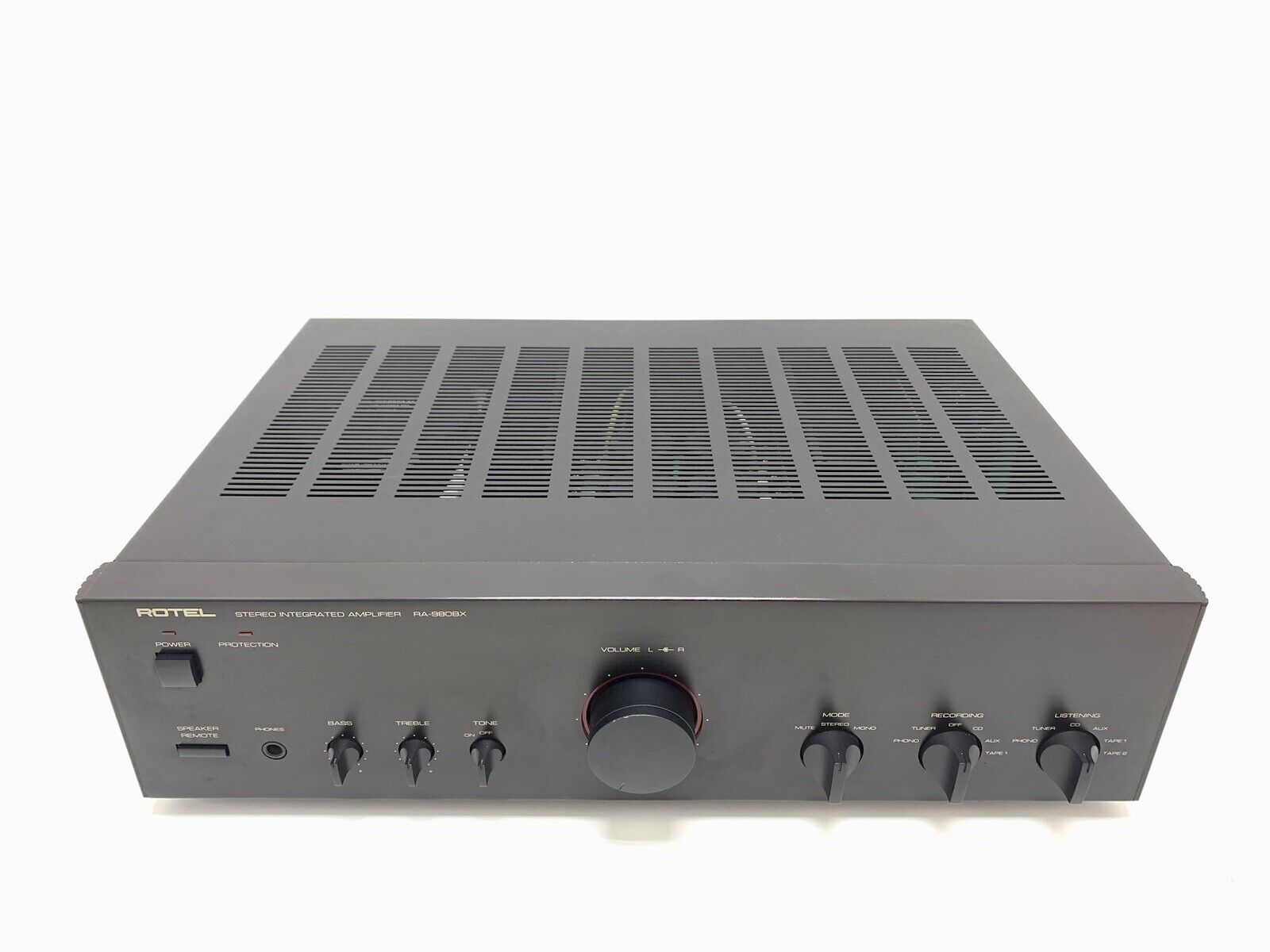 ROTEL RA-980BX Stereo Integrated Amplifier 200 Watts RMS Vintage 1991 Good Look