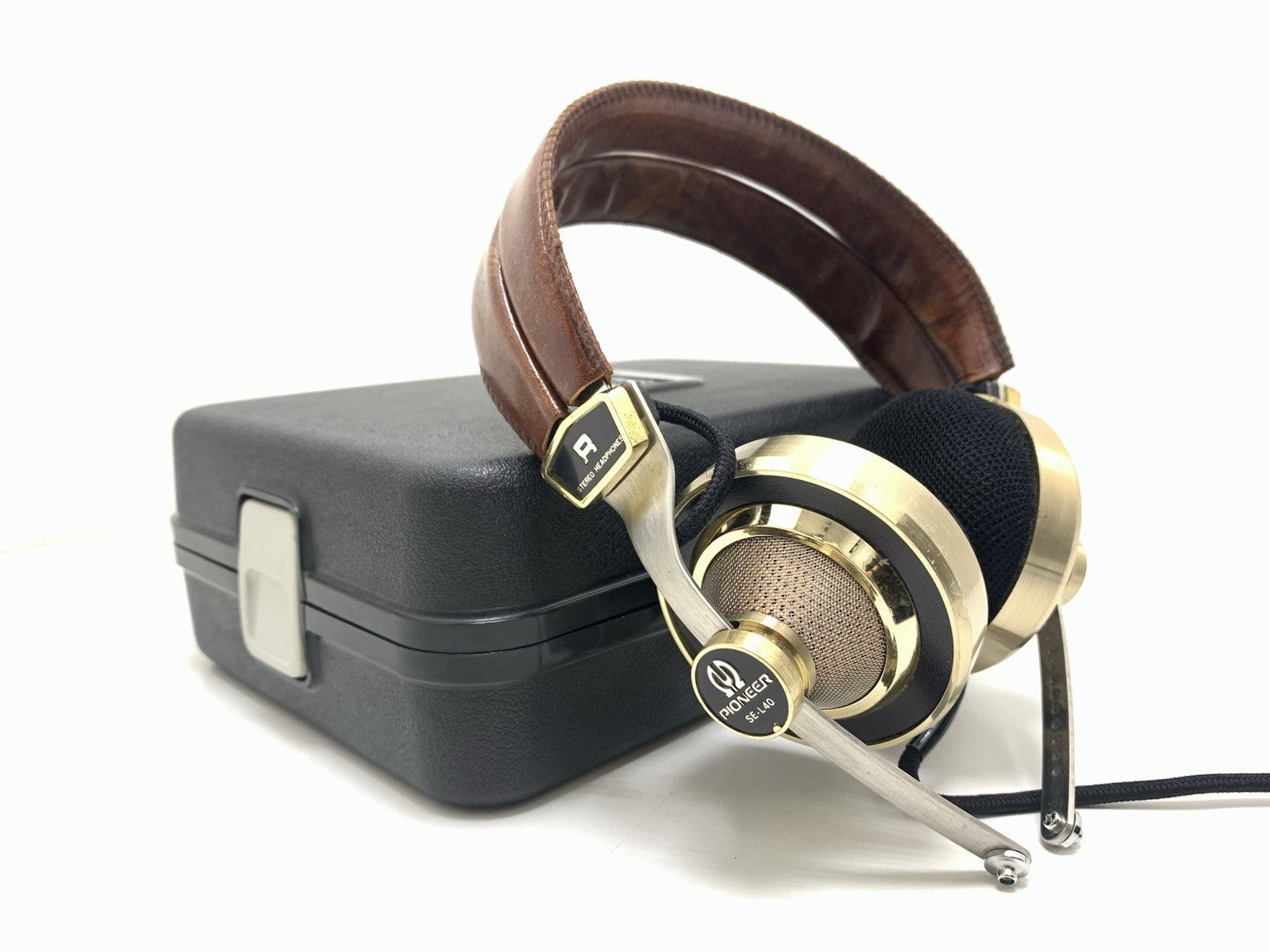 PIONEER SE-L40 Rare Headphones Original Box Vintage 1972 Good Look Work Perfect