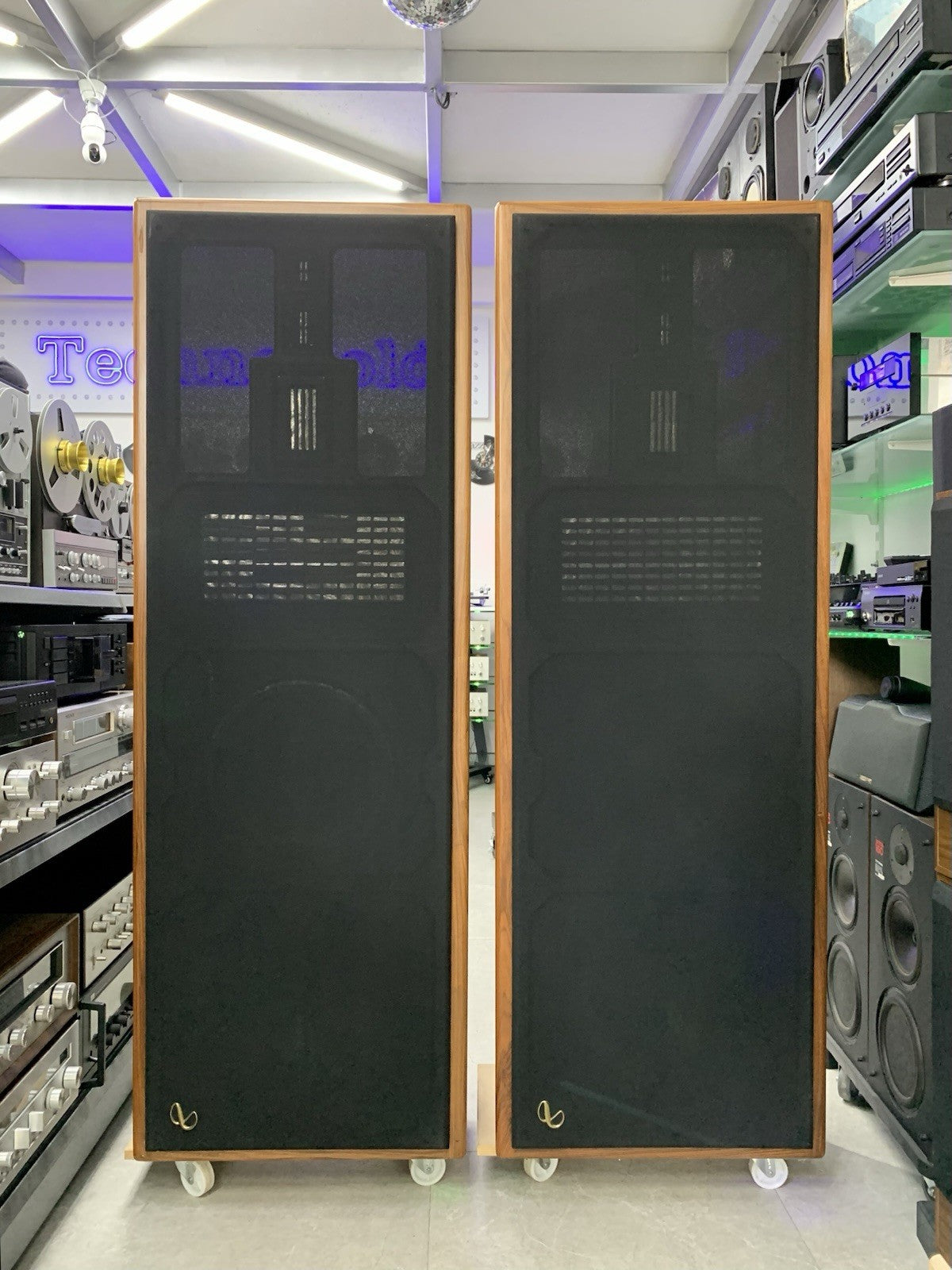 INFINITY IRS DELTA GAMMA Legendary  Speakers Vintage 1987 Refurbished Good LOOK