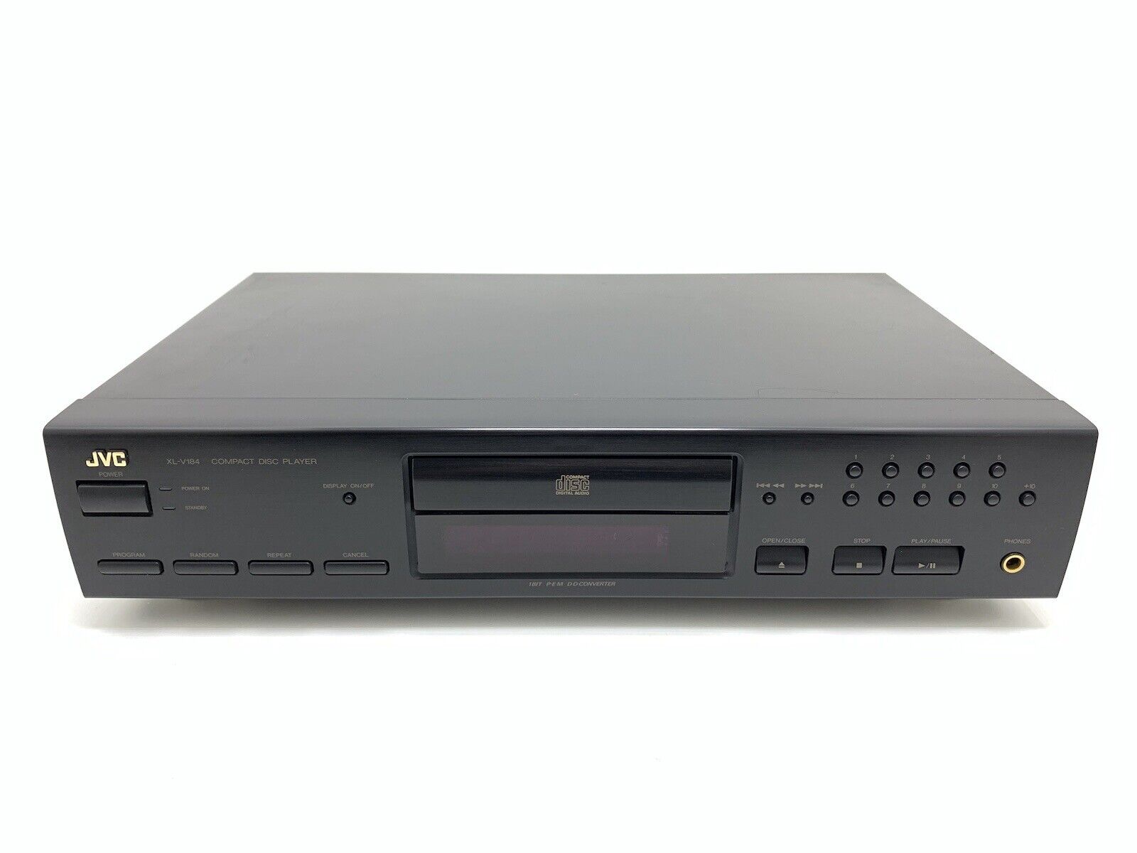 JVC XL-V184 Hi Fi Digital CD Compact Disc Player Vintage 1993 Working Good Look