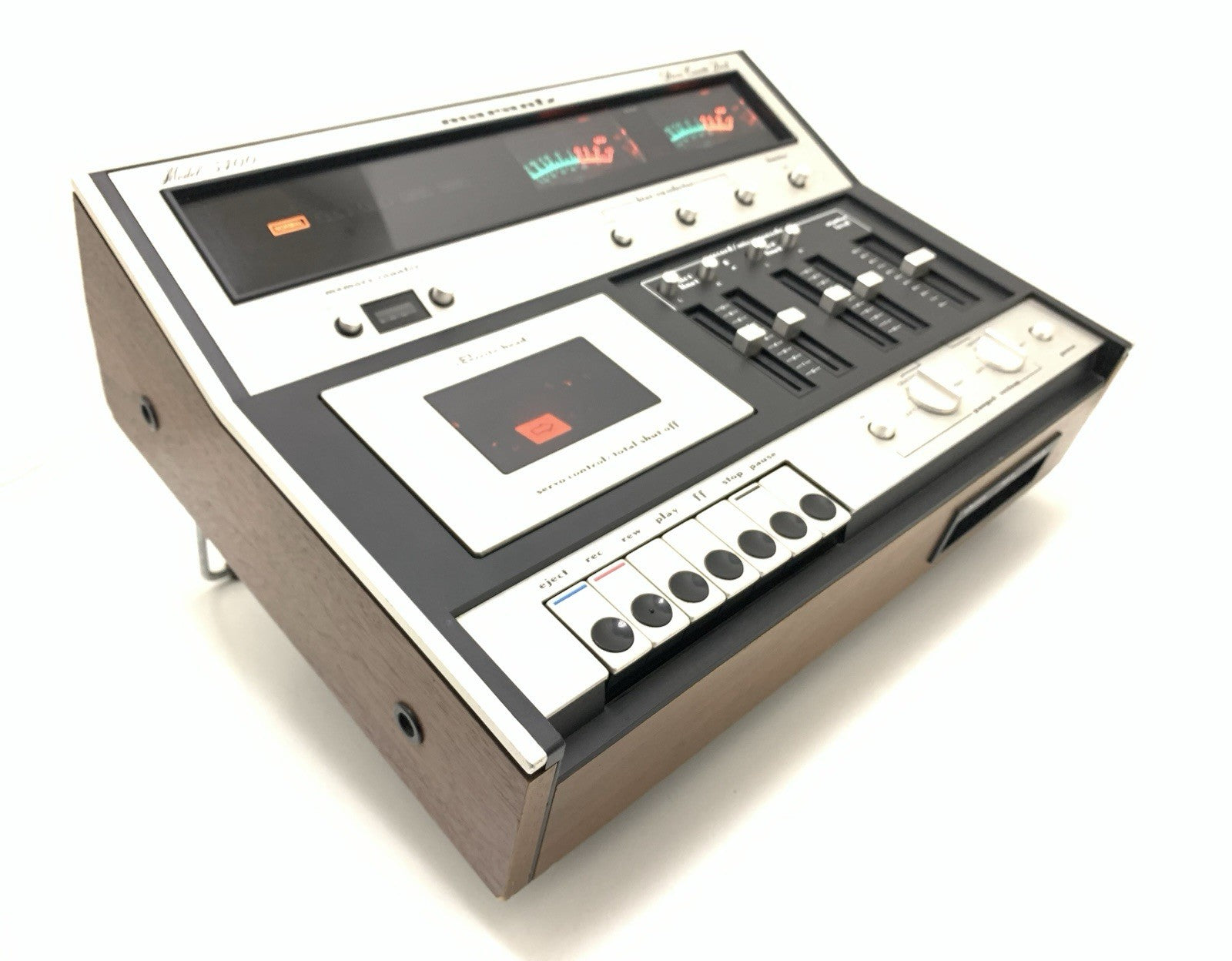 MARANTZ 5400 Stereo Cassette Tape Deck 2 Head Vintage 1976 Hi End WORK Good Look