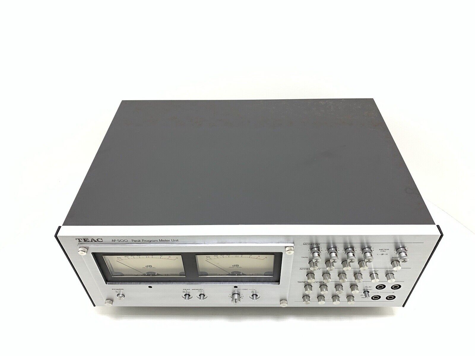 TEAC AP-500 Very RARE Peak Program Meter Unit Vintage 1977 Manual WORK Like New