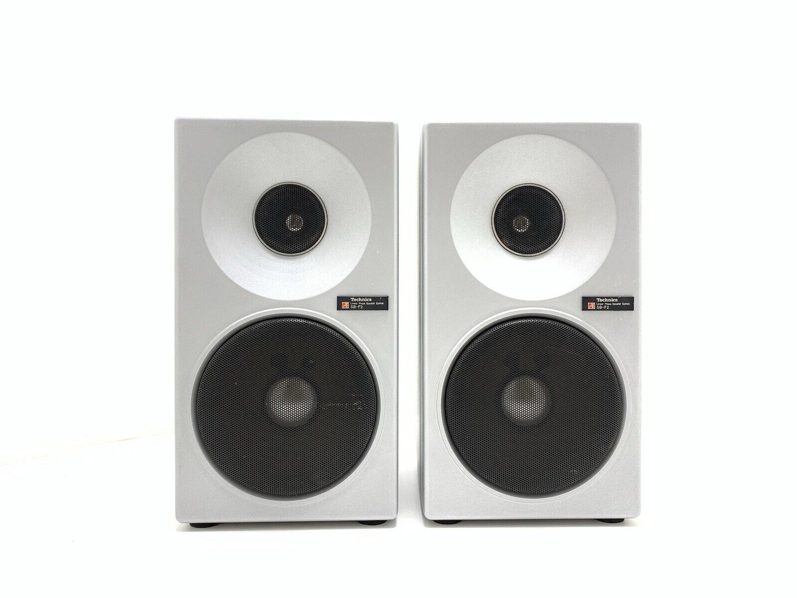 TECHNICS SB F2 Mini Speaker 2 Way System 50Watts RMS Vintage 1978 Work Good Look