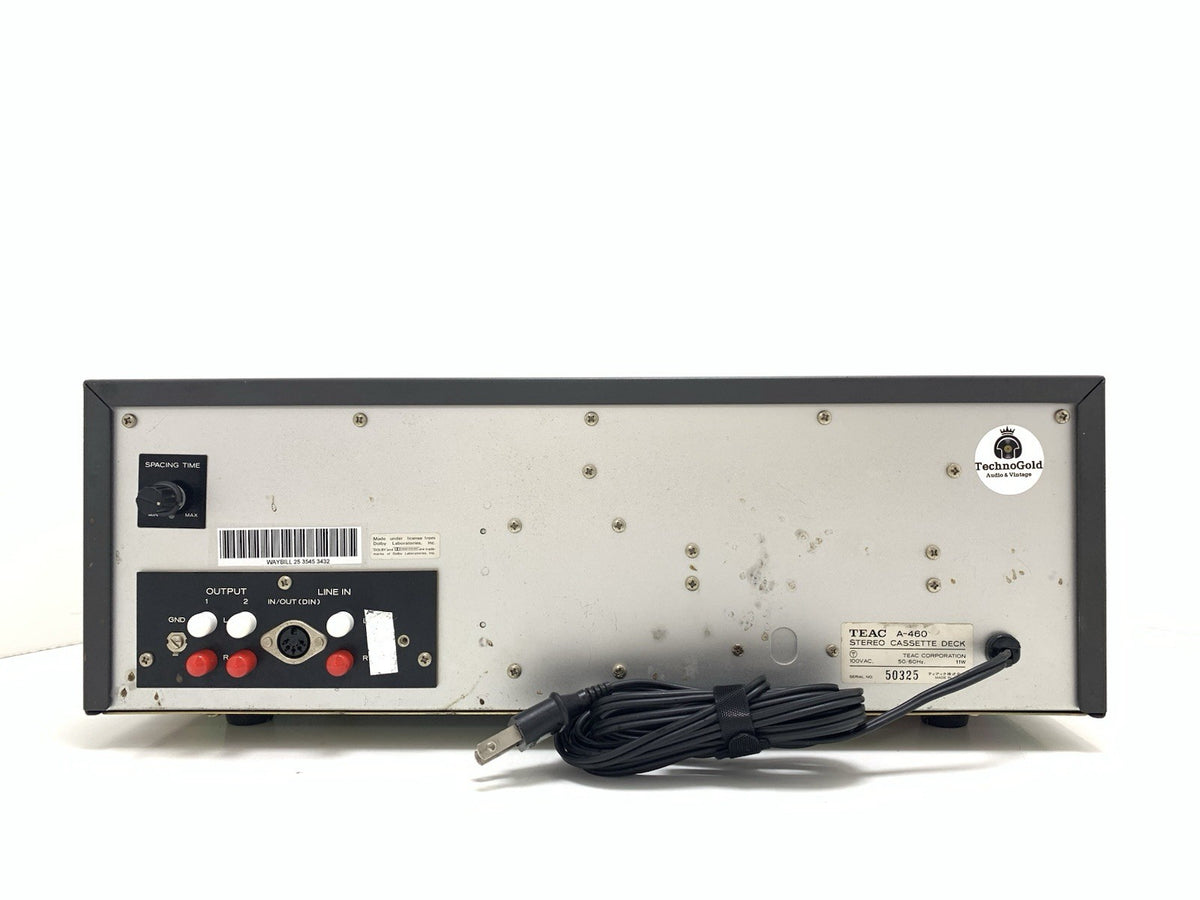 TEAC A 460 Stereo Tape Deck 2 Head Vintage 1975 High End Working  Good Look