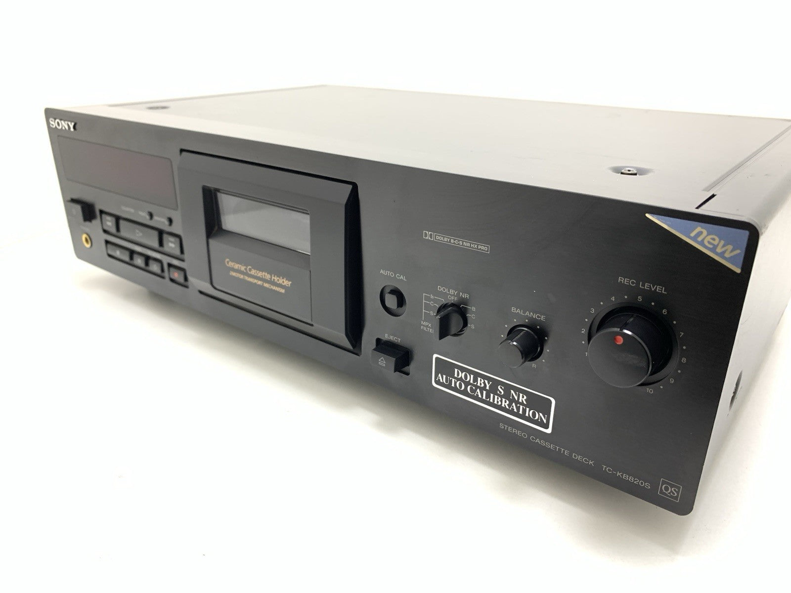 Sony TC KB820S QS Dolby S Audiophile Tape Deck Cassette High End WORK Good Look