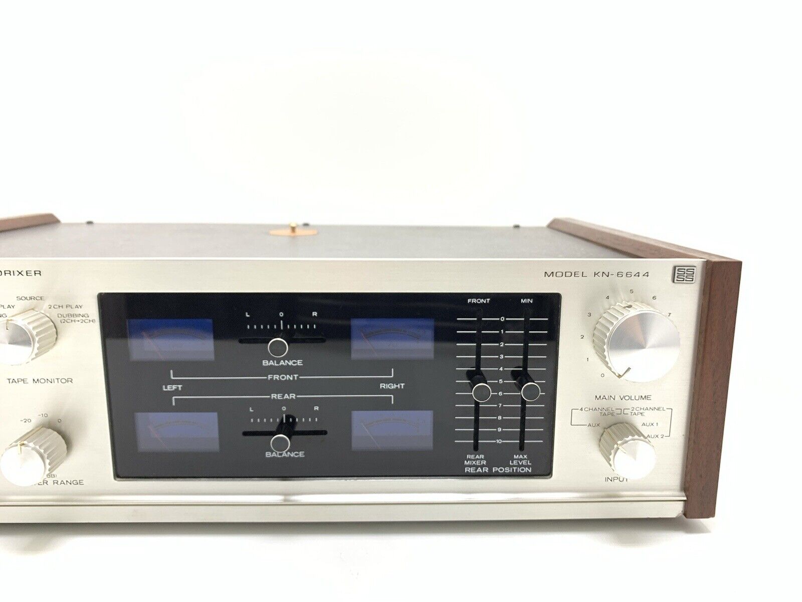 TRIO KENWOOD KN 6644 Quadrixer Pre Amplifier 4 Channel Vintage 1971 WORK GOOD