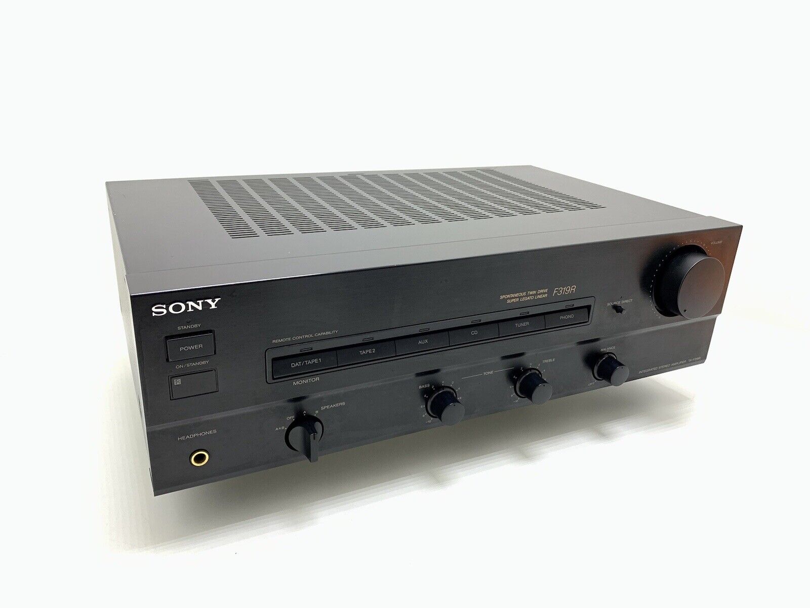 SONY TA-F319R Integrated Stereo Amplifier 40+40 WRMS Vintage 1992 WORK Good Look