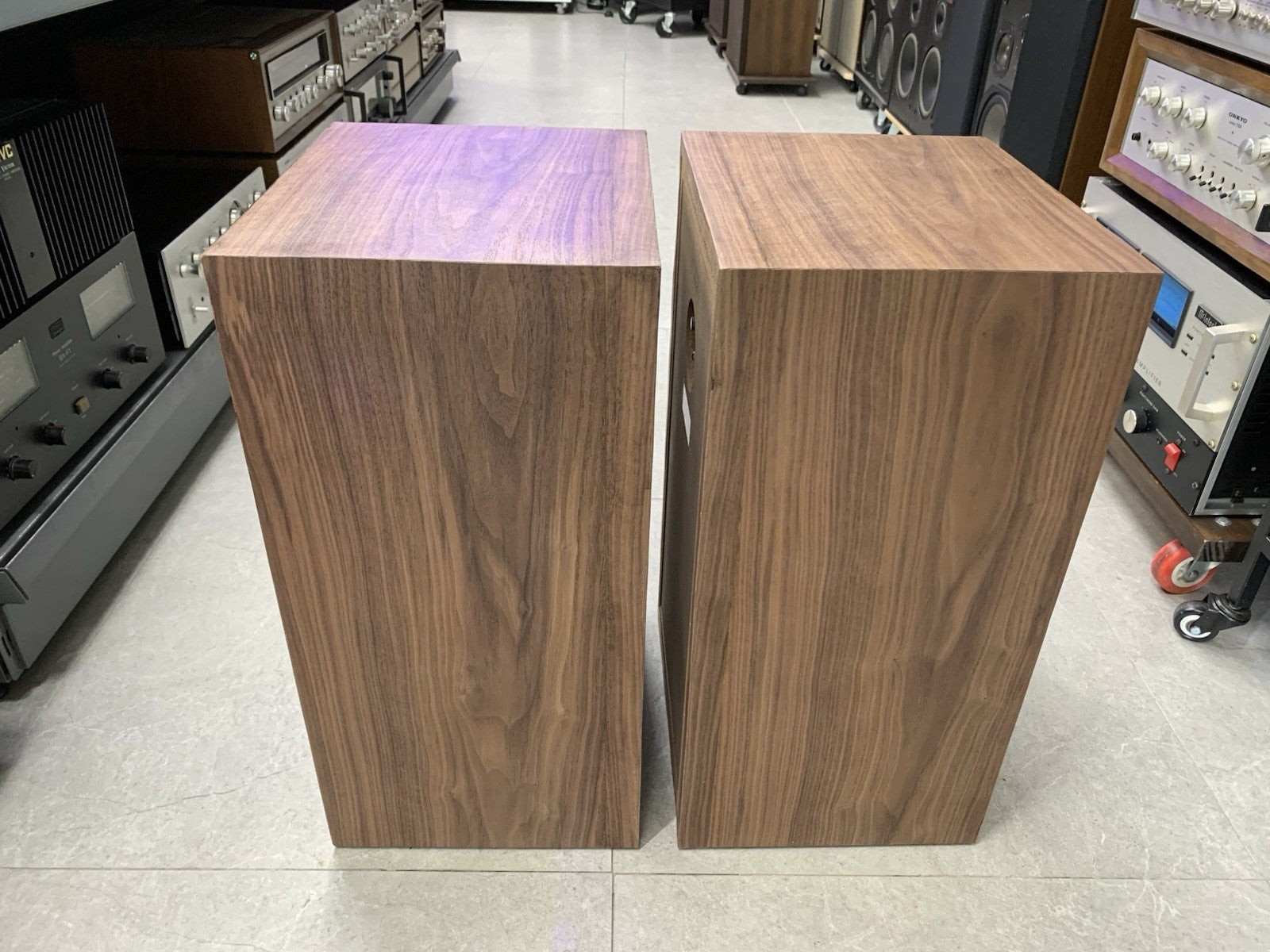 PIONEER HPM 30 SPEAKERS 60W RMS 3Way Vintage 1979 WORK New Wood Walnut GOOD LOOK