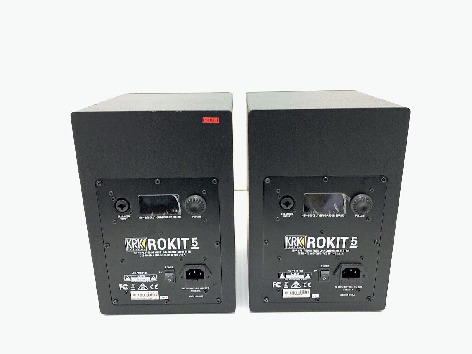 KRK ROKIT RP5 G4 ACTIVE 2 Speakers Studio Monitor 2 Way 55 Watts Work GOOD LOOK