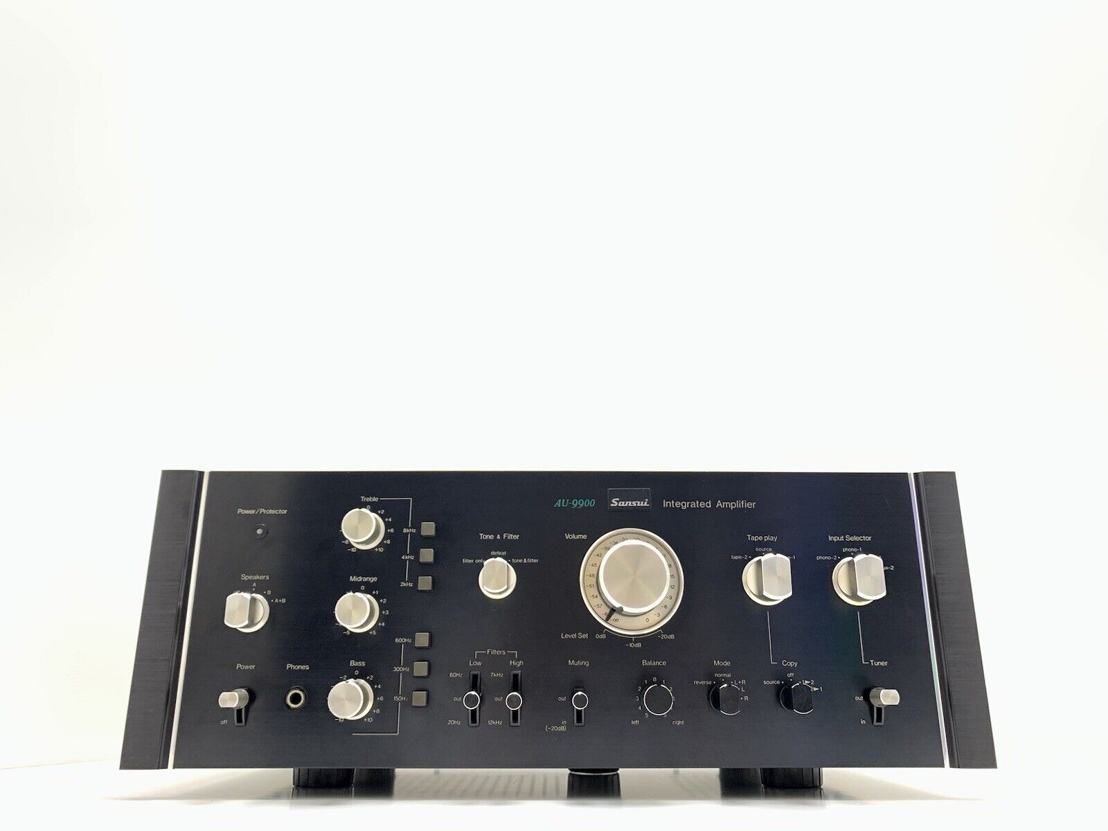 SANSUI AU-9900 Integrated Stereo Amplifier 160 Watts RMS Vintage 1975 GOOD LOOK