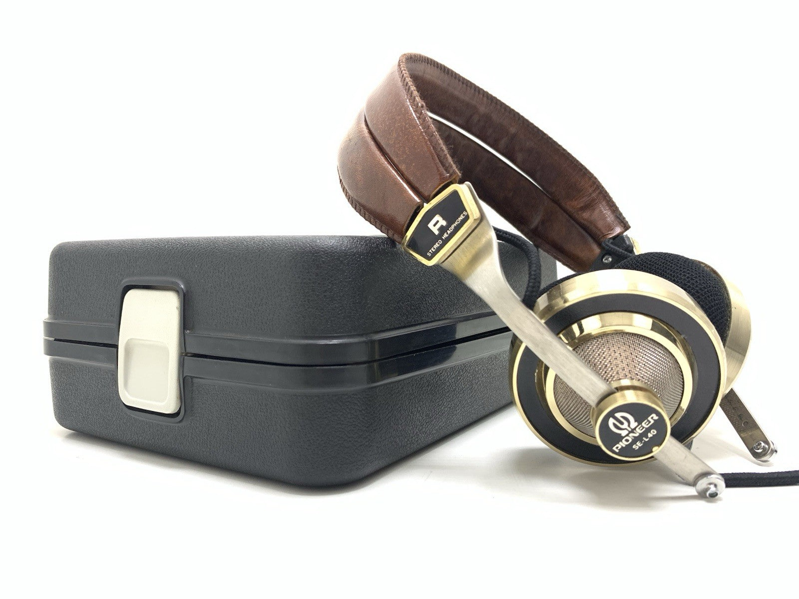 PIONEER SE-L40 Rare Headphones Original Box Vintage 1972 Good Look Work Perfect