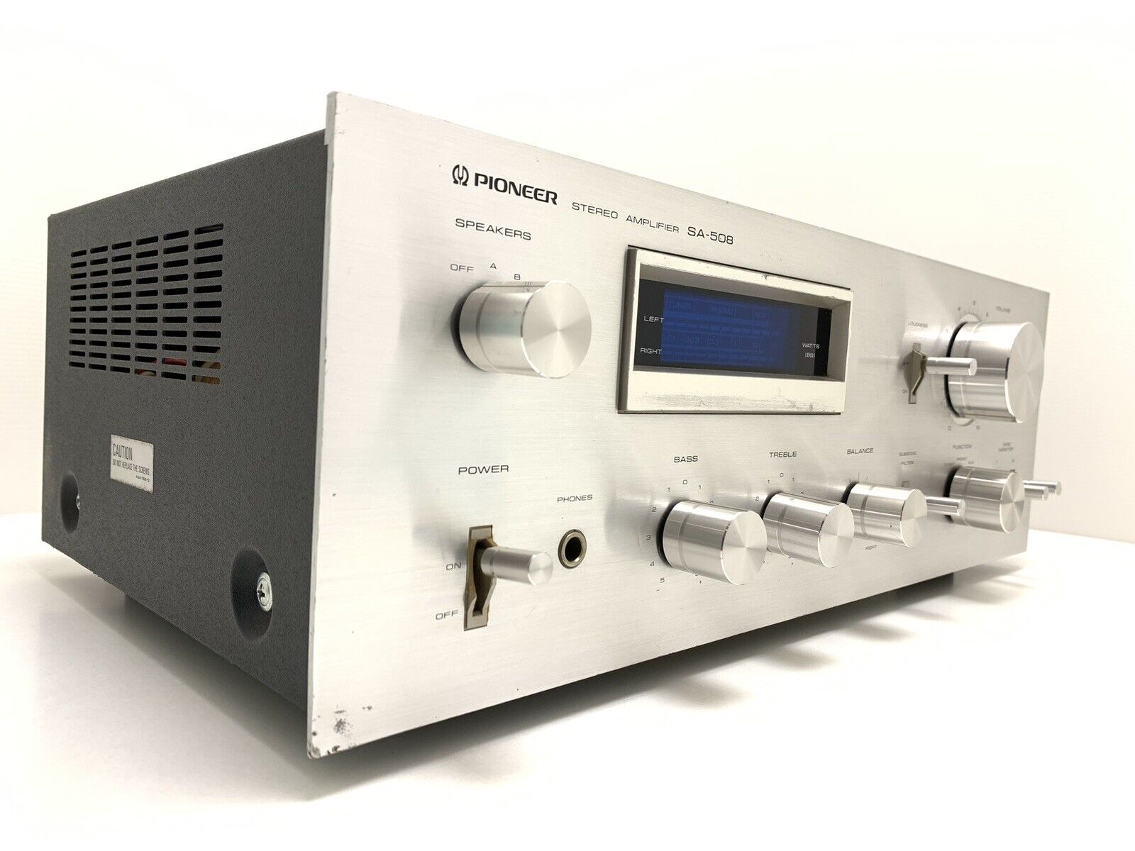 PIONEER SA 508 Stereo Amplifier 2X 25Watts RMS Vintage 1979 Hi Fi WORK VERY GOOD