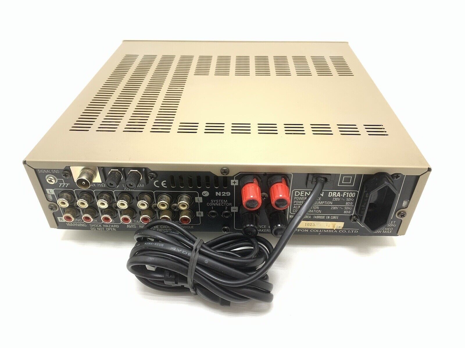 M9593 DENON チューナー搭載アンプ DRA-F100 M9593 DENON チューナー搭載アンプ DRA-F100 【公式通販】