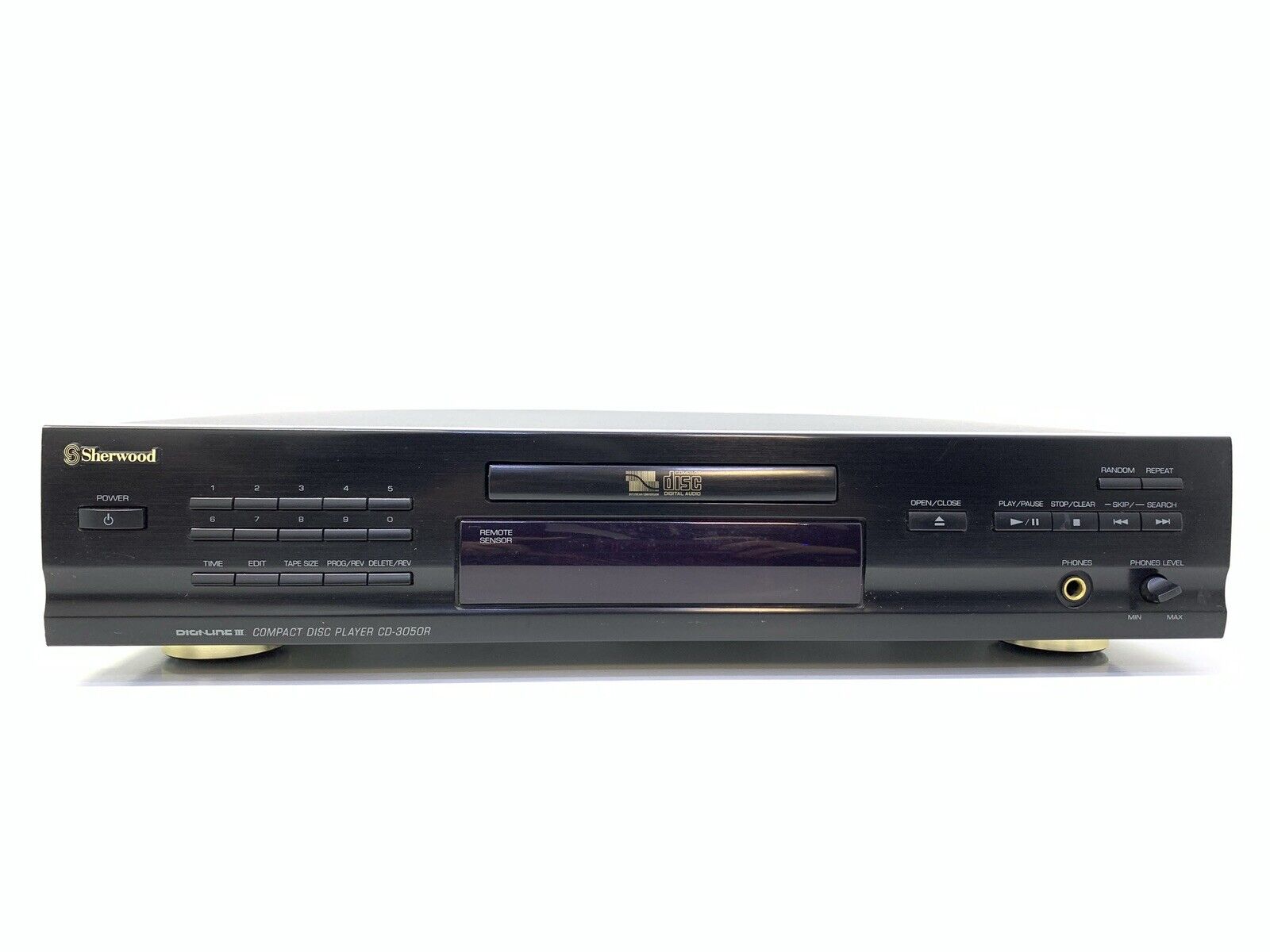 SHERWOOD CD-3050R Compact Disc Player High End 1 Bit Vintage Working Good Look