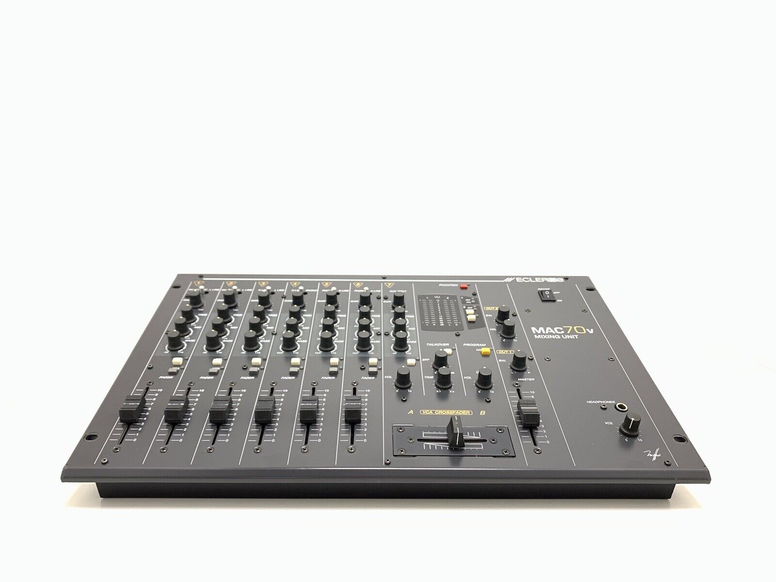 ECLER MAC 70V Professional Hi Fi DJ PRO MIXER 7 Input WORK Perfect Good Look