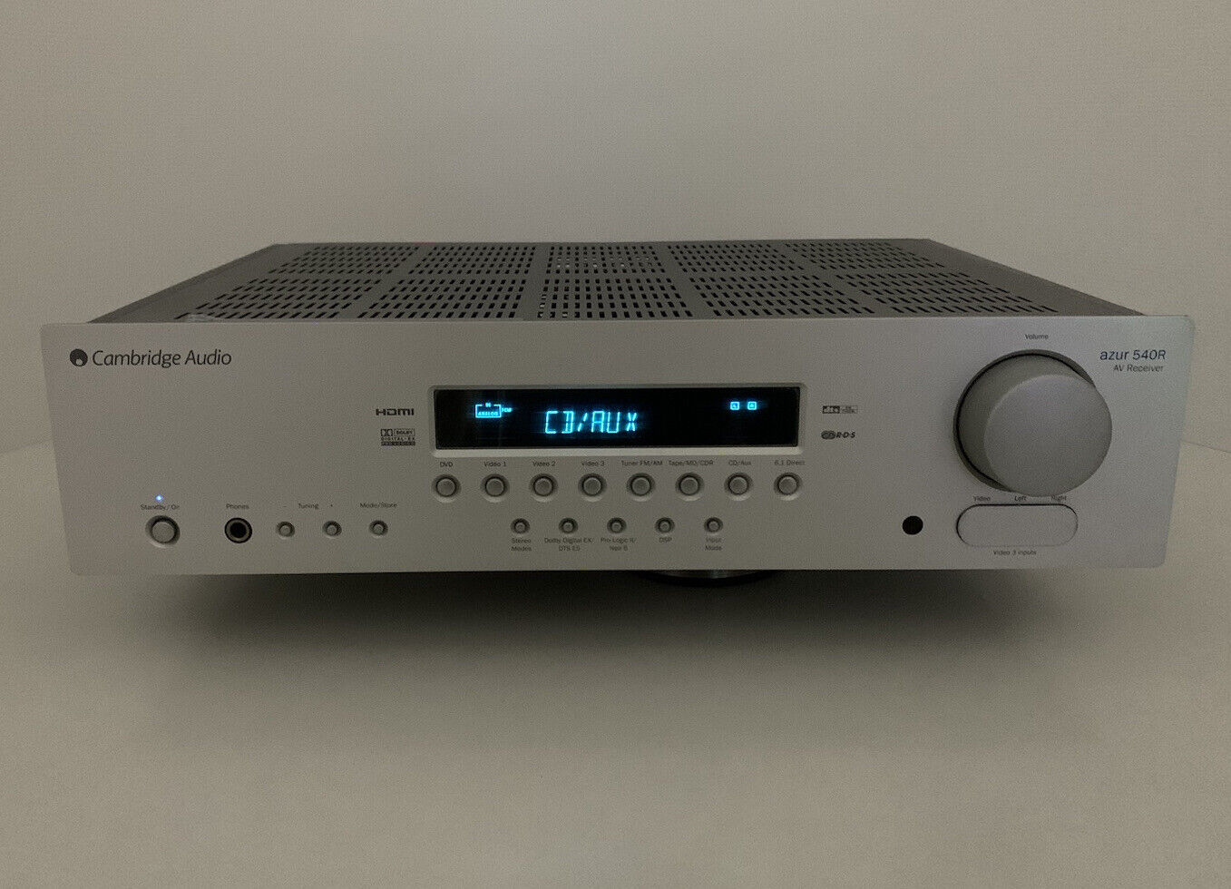 CAMBRIDGE Audio AZUR 540R V3.0 AM/FM Audio Vídeo Receiver 5X 100W WORK Good Look