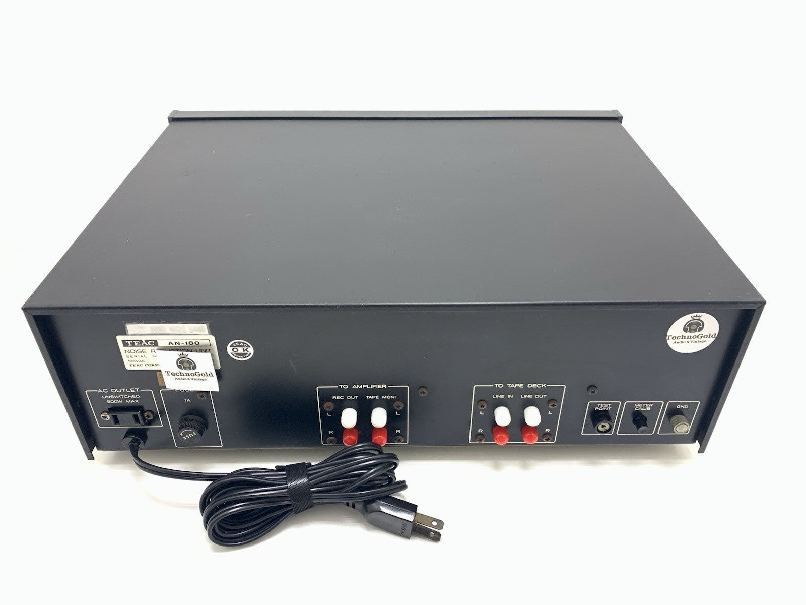 TEAC AN 180 DOLBY B Professional Noise Reduction System Vintage WORK Good Look