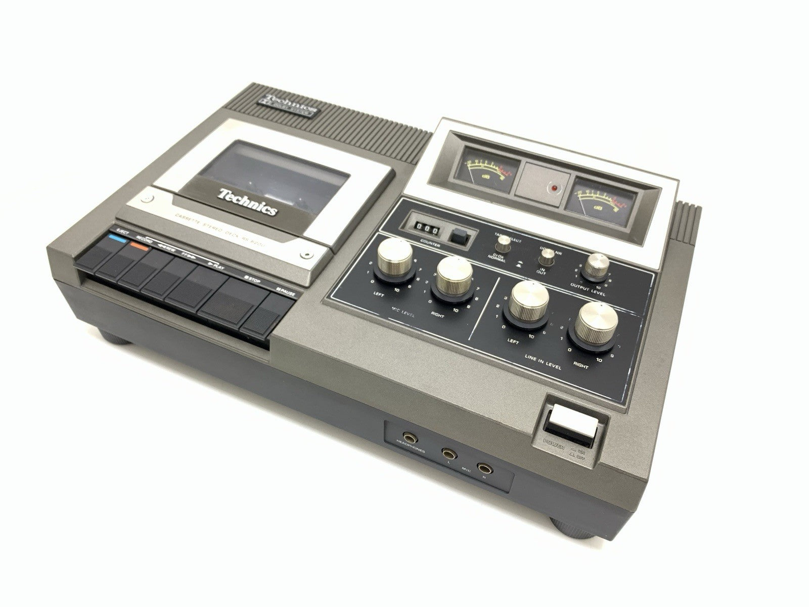 TECHNICS RS 620U Stereo Cassette Tape Deck 2 Head Vintage 1976 Working Good Look
