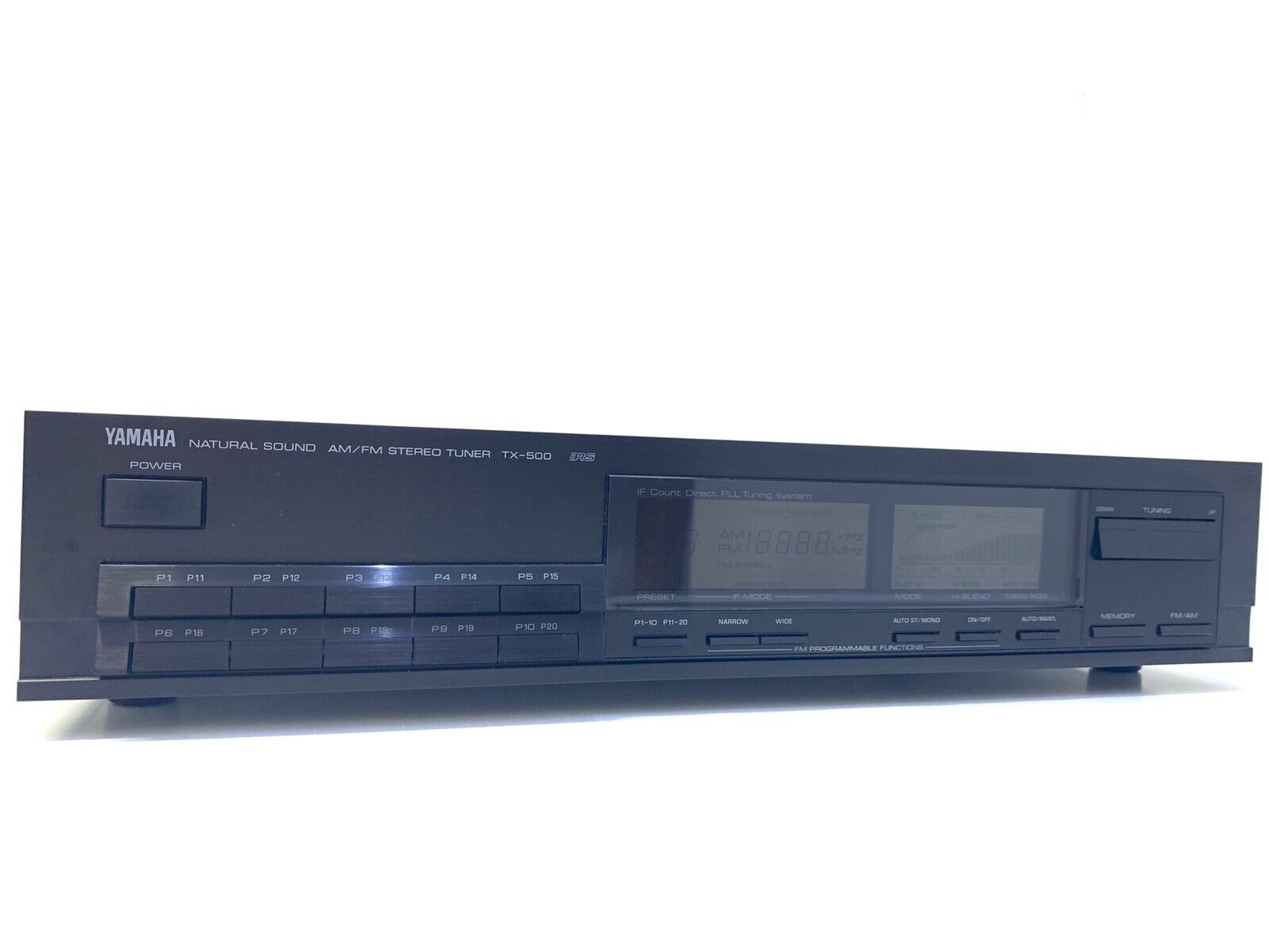 YAMAHA TX500 AM/FM Stereo Tuner Digital Hi End Vintage 1987