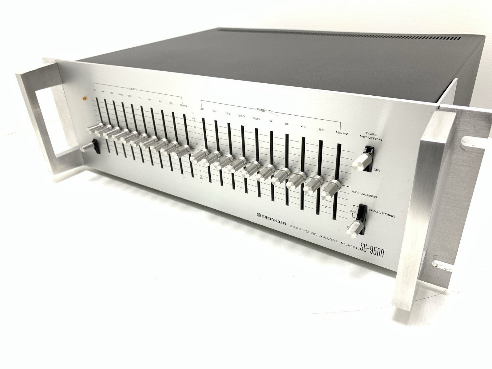 PIONEER SG-9500 RACK Graphic Equalizer SPEC Vintage 1976 HiEnd Working Good Look