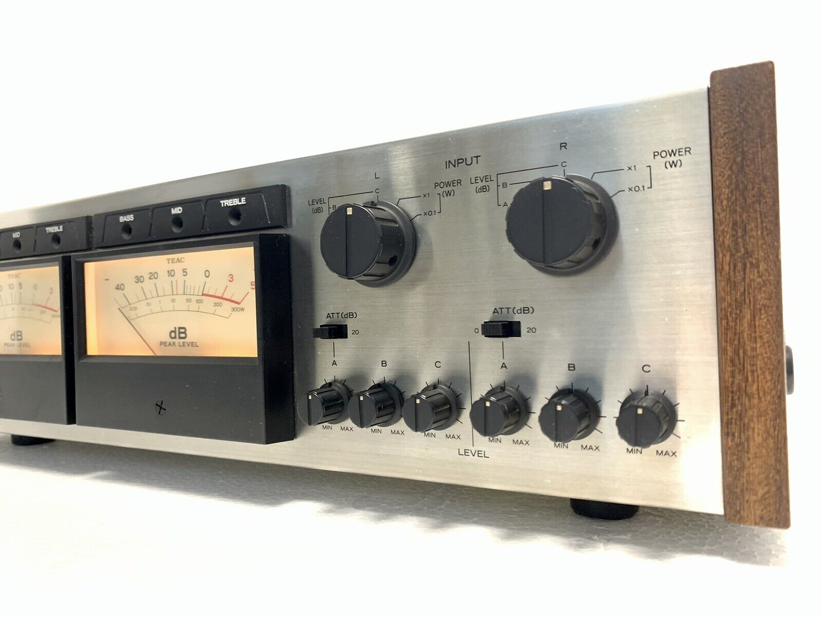 TEAC AP-300 Very RARE Peak Meter Unit Vintage 1975 Hi End WORK Perfect Like New
