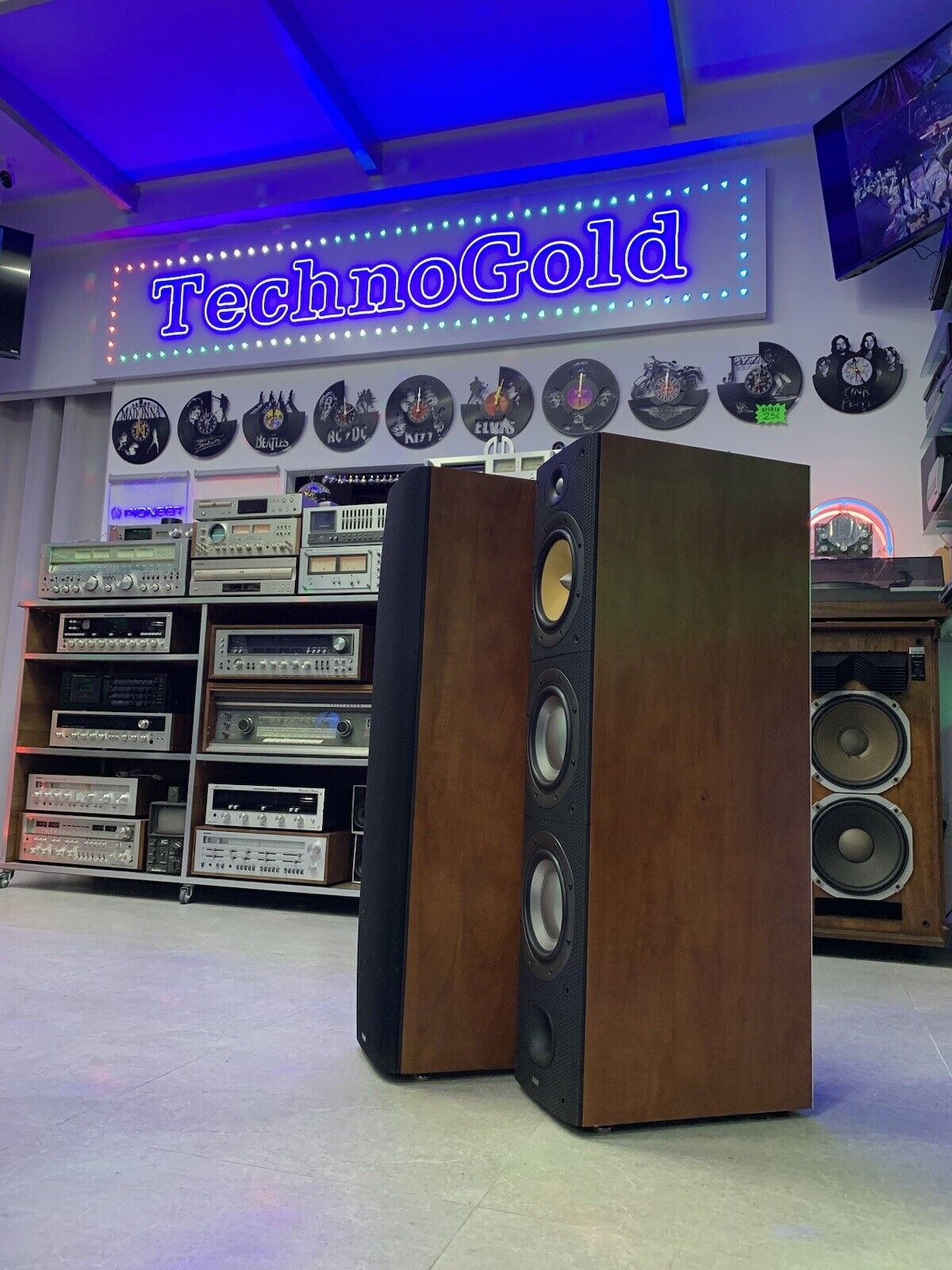 BOWERS & WILKINS B&W DM 604 S3 Speaker 3 Way 200 Watts RMS Hi End WORK Good Look