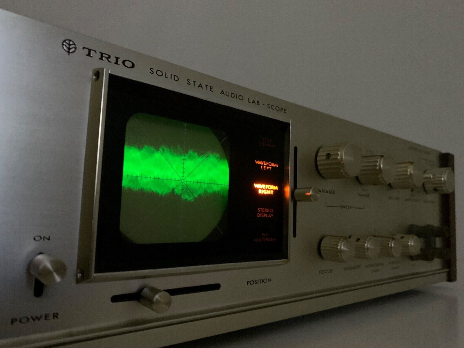 TRIO KENWOOD KC 6060 AudioLab Scope ORIGINAL BOX RARE Vintage 1970