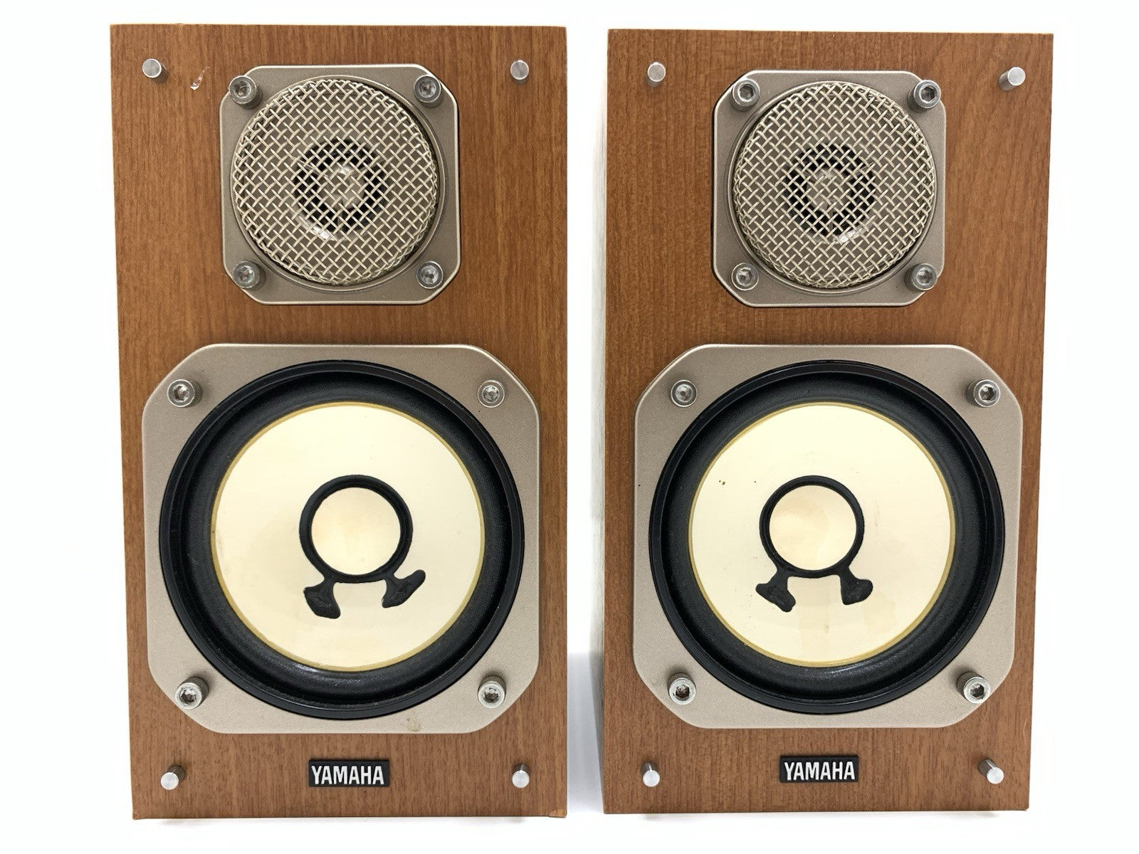 YAMAHA NS 10MM Studio Monitor Original Mini Speakers 2Way 90Watts Work Good Look