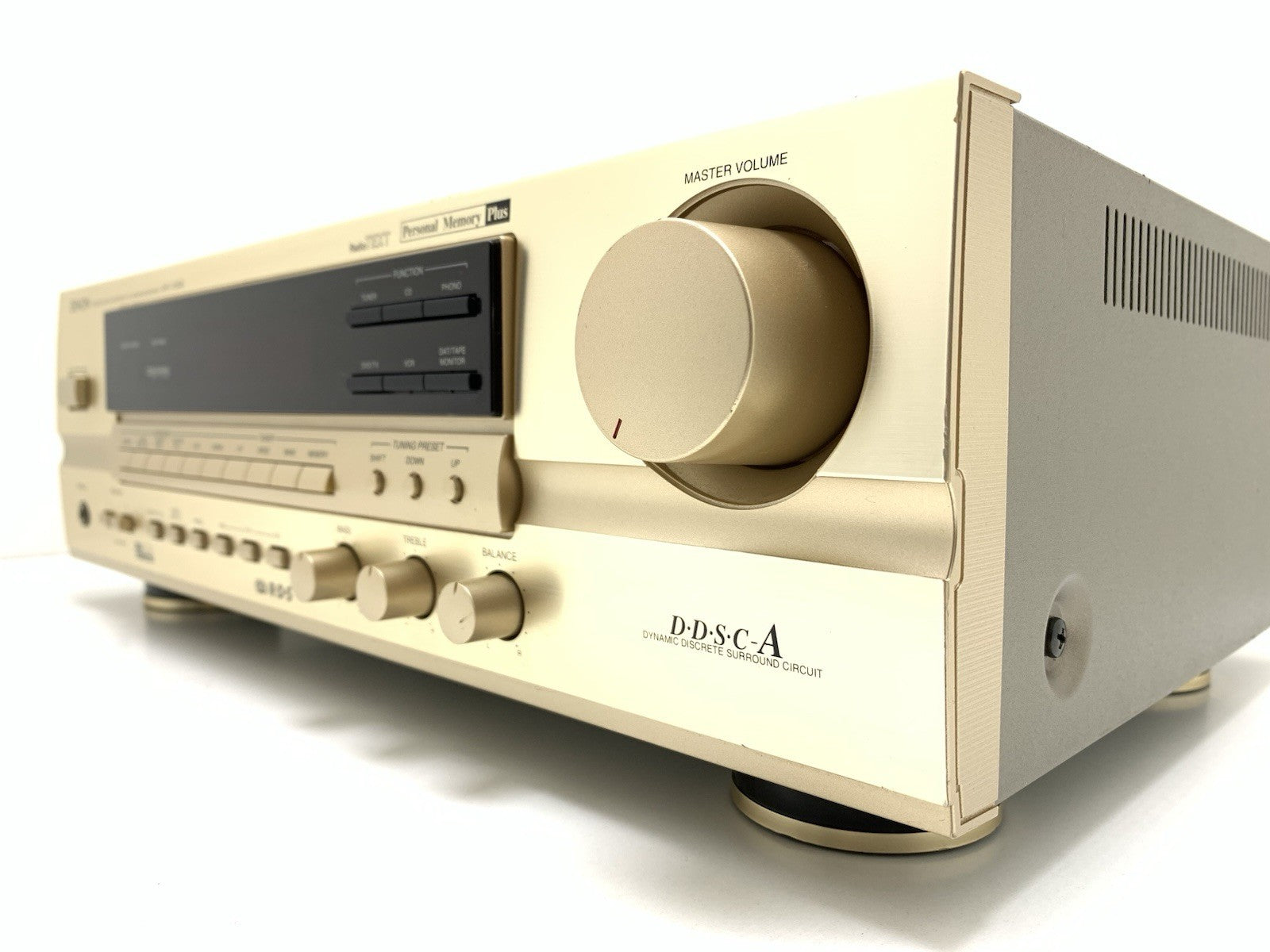 DENON AVR 1100 RD Digital 5.1 AV Surround Receiver 5 X 55 Watts RMS Vintage WORK
