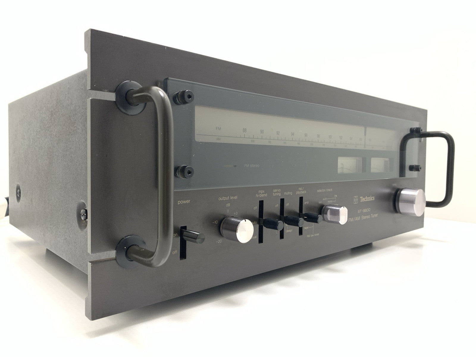 TECHNICS ST 9600 AM/FM Stereo Tuner Classic Hi Fi Vintage 1977 Working Good Look