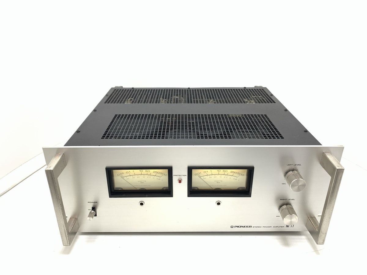PIONEER M 77 SPEC 2 Stereo Power Amplifier  2 X 250 W RMS Vintage Work Good Look