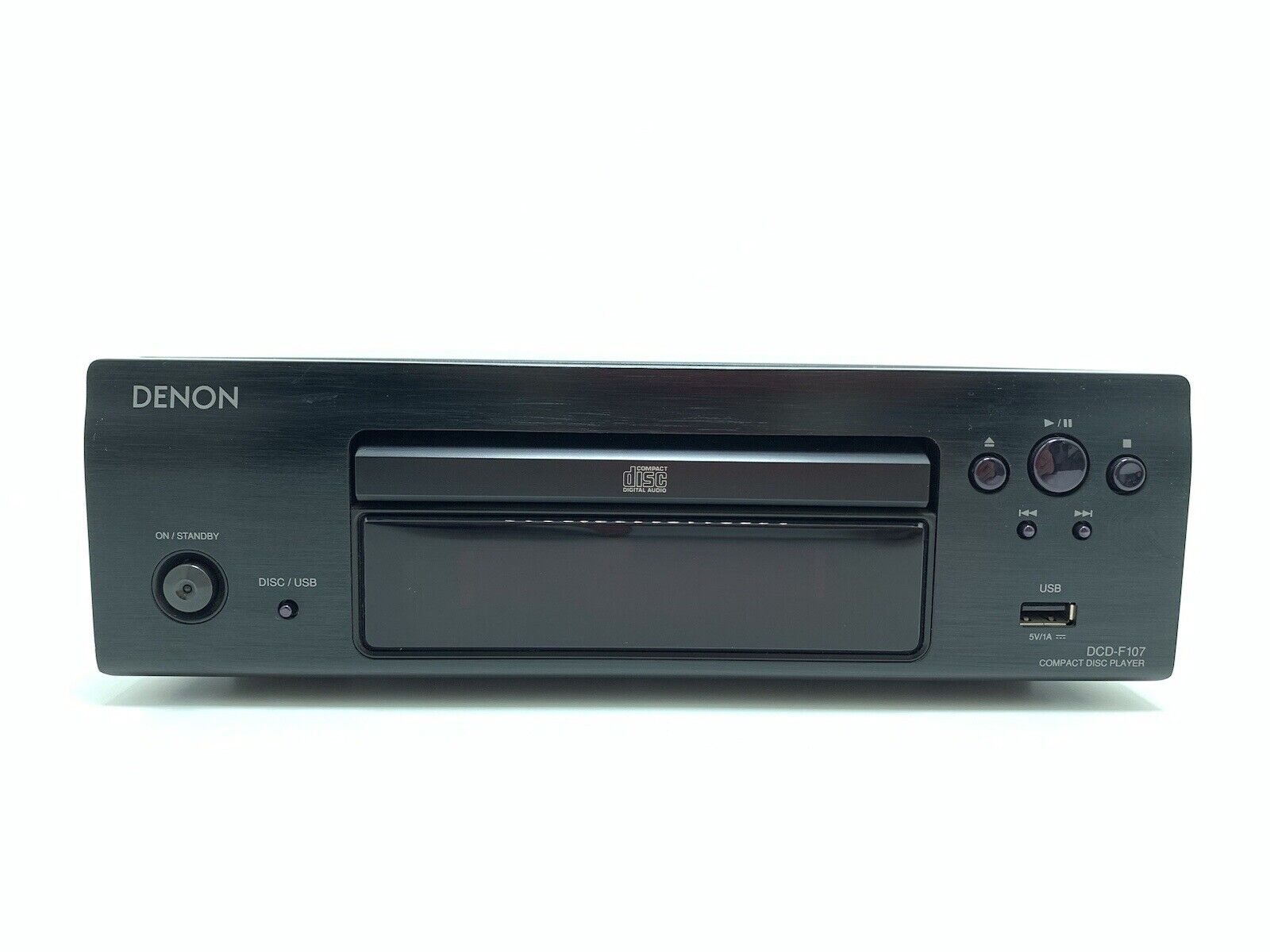 DENON DCD F107 CD Digital Compact Disc Player 20 Bits Vintage Work Good Look