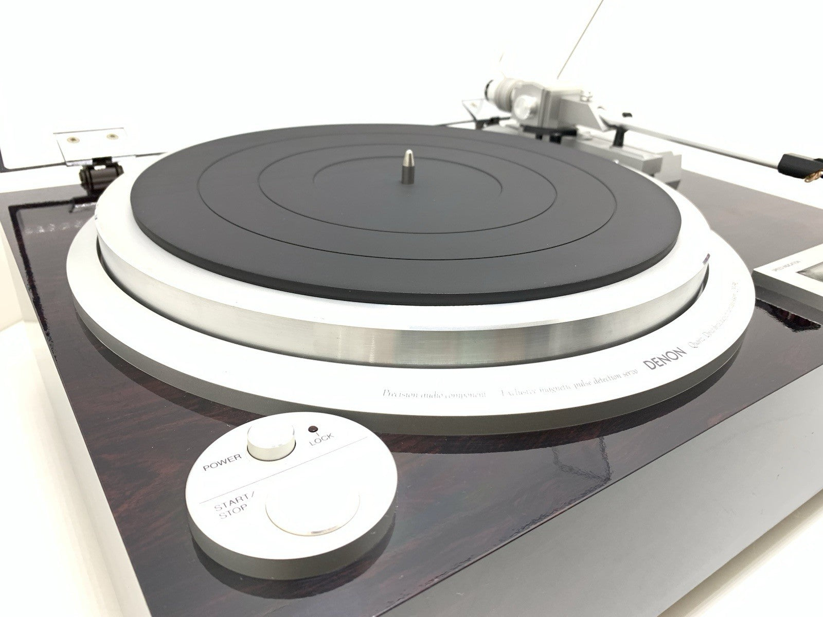 DENON DP 59M Turntable Quartz PLL Direct Drive HiEnd Vintage 1984 WORK Good Look
