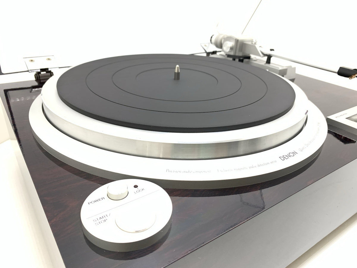 DENON DP 59M Turntable Quartz PLL Direct Drive HiEnd Vintage 1984 WORK Good Look