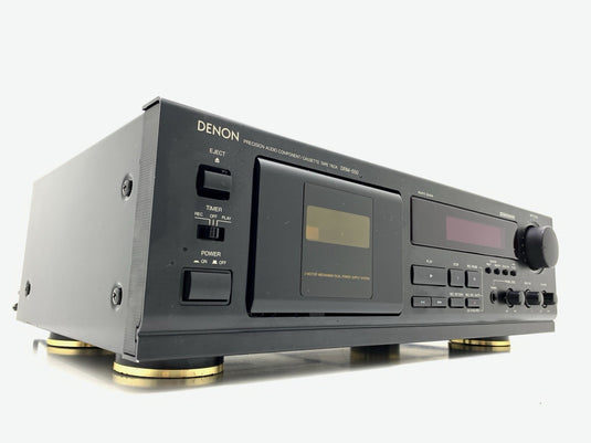 DENON DRM 550 Stereo Cassette Tape Deck 2 Head HXPRO Vintage 1995 WORK Good Look