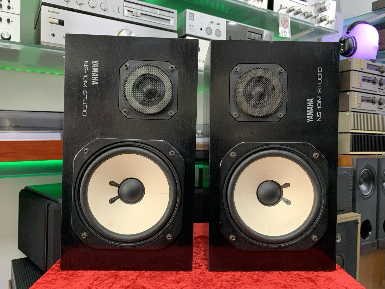 YAMAHA NS 10M Studio Monitor Original Reference Vintage Speakers Work Good Look