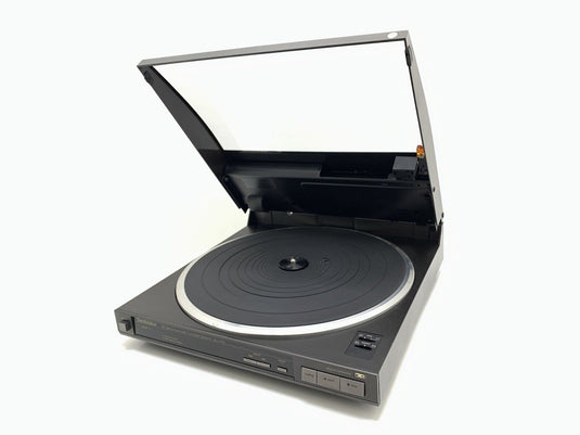 TECHNICS SL J11 D Belt Drive Linear Track Turntable  Vintage 1985 Work Good Look