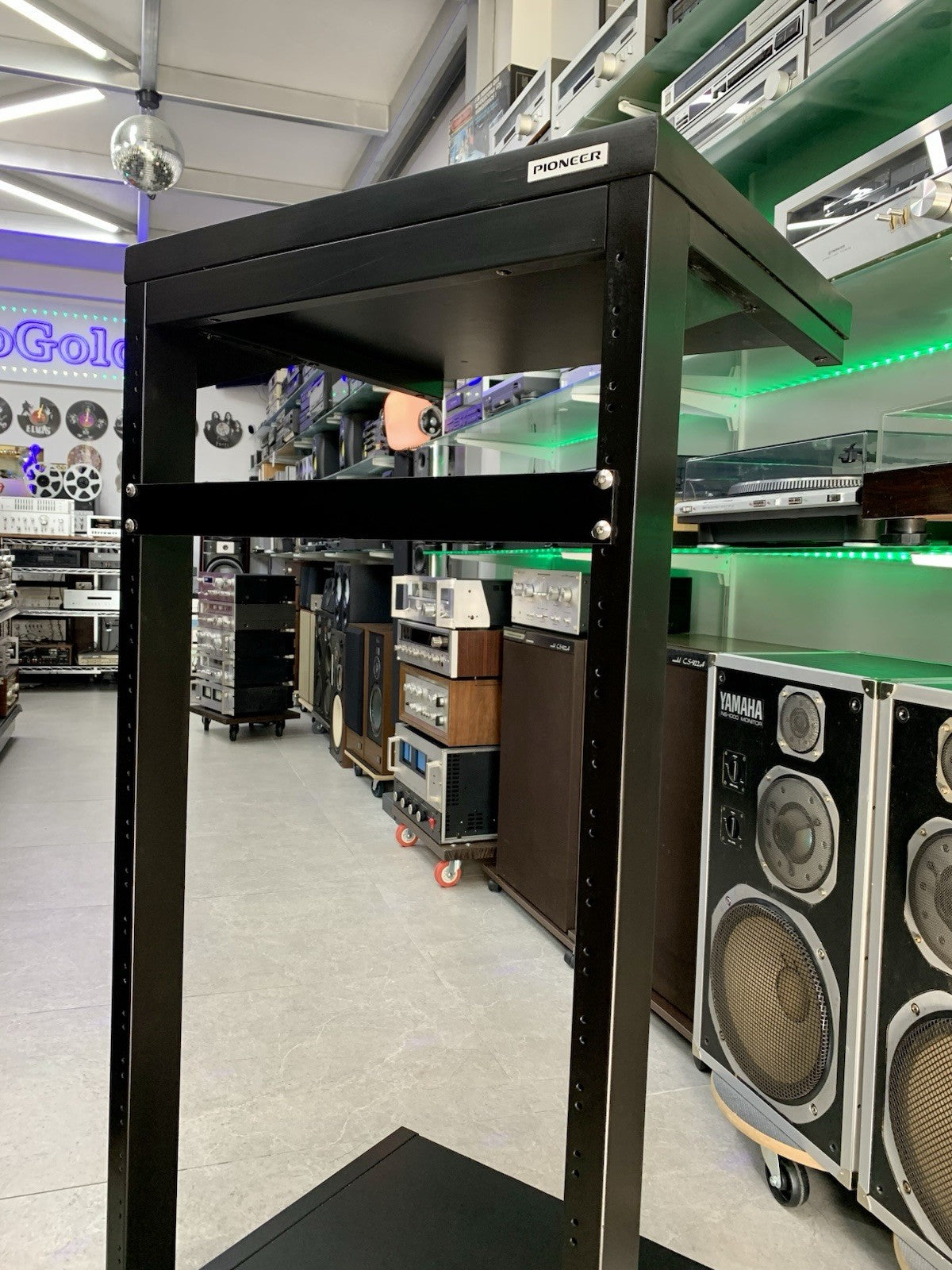 PIONEER JA-R2S BLACK SPEC Audio Rack 19" Wheeels (Replica 1:1) 21 Rack Units NEW