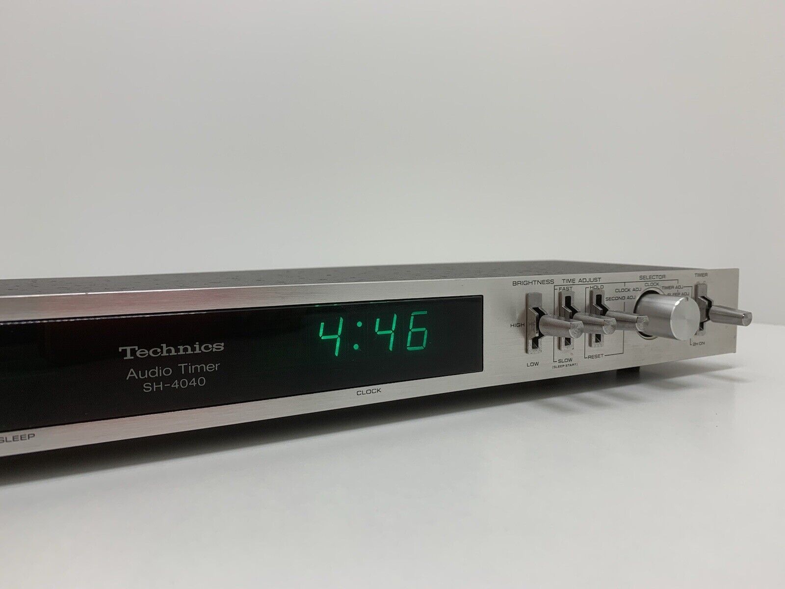 TECHNICS SH-4040 Audio Digital Timer SELTEN JAPAN Vintage Überholt