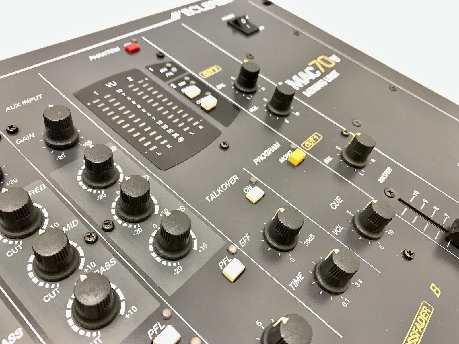 ECLER MAC 70V Professional Hi Fi DJ PRO MIXER 7 Input WORK Perfect Good Look