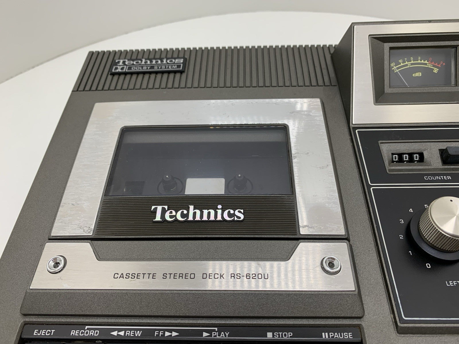 TECHNICS RS 620U Stereo Cassette Tape Deck 2 Head Vintage 1976 Working Good Look