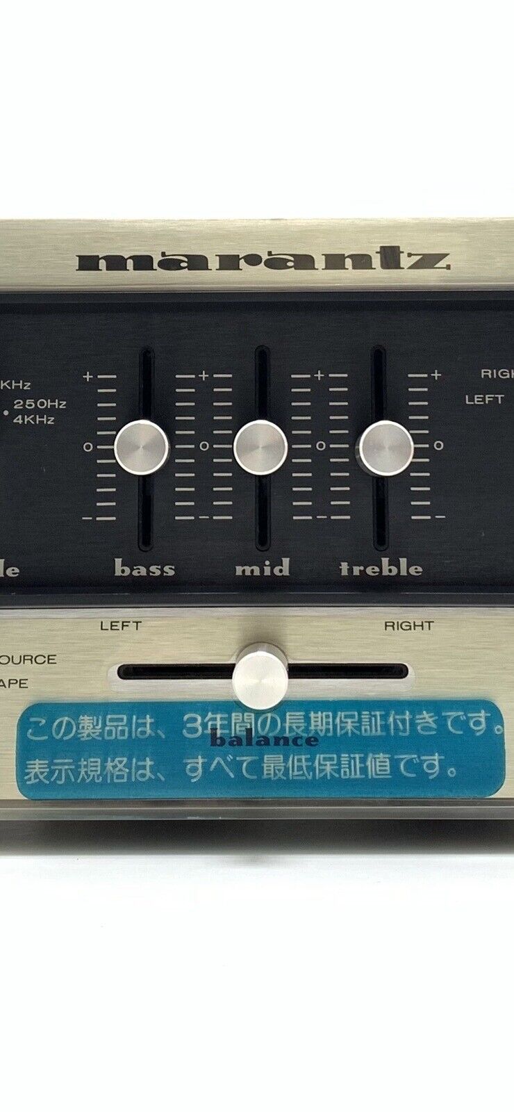 MARANTZ Model 3200 Stereo Pre Amplifier Vintage 1976 HiFi Work Like NEW GoodLook